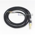 8 Core Silver Plated Black Earphone Cable For Denon AH-D340 D320 NC800 NC732 NCW500 AKG Y40 Y50 K545 N60c K845 K840