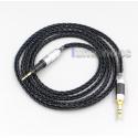 4.4mm XLR 2.5mm 8 Core Silver Plated OCC Earphone Cable For Audio Technica ATH-M50x ATH-M40x ATH-M70x