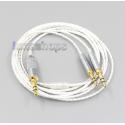 XLR Hi-Res Silver Plated 7N OCC Earphone Cable For Final Audio Design Pandora Hope vi Denon AH-D600 D7100 vTrue