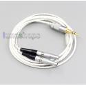 XLR 6.5mm Hi-Res Silver Plated 7N OCC Earphone Cable For Ultrasone Veritas Jubilee 25E 15 Edition ED 8EX ED15 Headphone