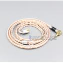 3.5mm 2.5mm 4.4mm XLR Balanced 16 Core Silver Plated OCC Mixed Earphone Cable For Dunu dn-2002