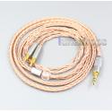 XLR 16 Core 99% 7N  OCC Earphone Cable For Audio Technica ATH-ADX5000 MSR7b 770H 990H ESW950 SR9 ES750 ESW990