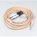 2.5mm 3.5mm XLR Balanced 16 Core 99% 7N  OCC Earphone Cable For Focal Utopia Fidelity Circumaural Headphone