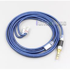 3.5mm 2.5mm 4.4mm XLR High Definition 99% Pure Silver Earphone Cable For Sennheiser IE8 IE8i IE80 IE80s Metal Pin