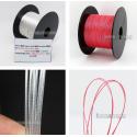 100m 30AWG Acrolink Pure Silver 99.9% Signal Wire Cable 7/0.1mm2 Dia:0.6mm For DIY 