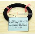 Black 100m 30AWG Pailic Silver Plated + 5n OCC Signal Wire Cable 7/0.1mm2 Dia:0.65mm For DIY Hifi 