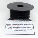 Black 100m 24AWG 99.9% Acrolink Pure 7N OCC Signal Wire Cable 30/0.1mm2 Dia:0.88mm For DIY 