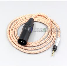 XLR 3 4 Pole 6.5mm 16 Core 99% 7N OCC Headphone Cable For Sennheiser Urbanite XL On/Over Ear