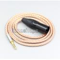 XLR 3 4 Pole 6.5mm 16 Core 99% 7N  OCC Earphone Cable For Denon AH-mm400 AH-mm300 AH-mm200 Beats solo2 solo3 SHP9500
