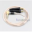 Hi-Res Brown XLR 3.5mm 2.5mm 4.4mm Earphone Cable For Sony MDR-Z1R MDR-Z7 MDR-Z7M2 With Screw To Fix