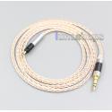 XLR 6.5mm 4.4mm 2.5mm 800 Wires Silver + OCC Headphone Cable For Sennheiser HD598se HD559 hd569 hd579 hd599 hd558 hd518