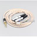 XLR 6.5mm 4.4mm 2.5mm 800 Wires Silver + OCC Headphone Cable For Focal Utopia Fidelity Circumaural Headphone