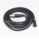 16 Core Black OCC Awesome All In 1 Plug Earphone Cable For AKG Q701 K702 K271 K272 K141 K712 K181 K267 K712 Headphone