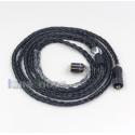 16 Core Black OCC Awesome All In 1 Plug Earphone Cable For 0.78mm Flat Step JH Audio JH16 Pro JH11 Pro 5 6 7 BA Custom