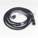16 Core Black OCC Awesome All In 1 Plug Earphone Cable For Dunu T5 Titan 3 T3 (Increase Length MMCX)