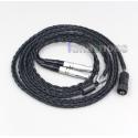 16 Core Black Awesome All In 1 Plug Earphone Cable For Ultrasone Veritas Jubilee 25E 15 Edition ED 8EX ED15 Headphone