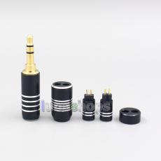 CYH-Series High Quality 3.5mm + Splitter + Slider +MMCX /0.78mm Pins Kits Male Custom DIY Adapter Plugs