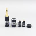 CYH-Series High Quality 3.5mm + Splitter + Slider +MMCX /0.78mm Pins Kits Male Custom DIY Adapter Plugs