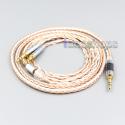 16 Core OCC Silver Plated Mixed Headphone Earphone Cable For Beyerdynamic T1 T5P II AMIRON HOME 3.5mm Pin