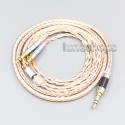 16 Core OCC Silver Plated Mixed Headphone Earphone Cable For Onkyo A800 Headphone 3.5mm Pin
