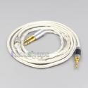 16 Core OCC Silver Plated Headphone Cable For Final Audio Design Pandora Hope vi Denon AH-D7200 AH-D5200 AH-D9200