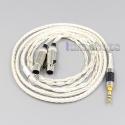 16 Core OCC Silver Plated Headphone Earphone Cable For Audeze LCD-3 LCD-2  LCD-X LCD-XC LCD-4z LCD-MX4 LCD-GX
