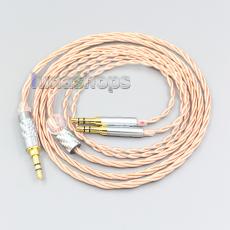 Silver Plated OCC Shielding Headphone Cable For Pioneer Amiron Home Aventho Pioneer SE-MONITOR 5 SEM5