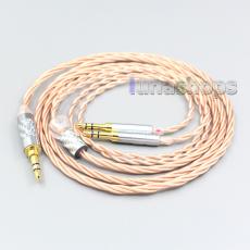 Silver Plated OCC Shielding Headphone Cable For ONKYO SN-1 JVC HA-SW01 HA-SW02 McIntosh Labs MHP1000