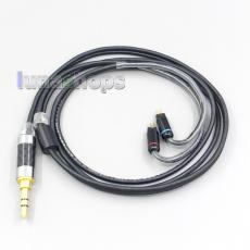 2.5mm 4.4mm 3.5mm XLR Black 99% Pure PCOCC Earphone Cable For 0.78mm BA Custom Westone W4r UM3X UM3RC JH13 High Step