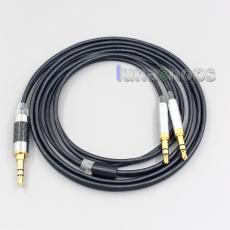 Black 99% Pure PCOCC Earphone Cable For Final Audio Design Pandora Hope vi Denon AH-D7200 AH-D5200 AH-D9200