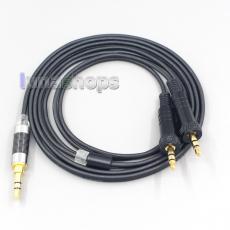 2.5mm 3.5mm 4.4mm XLR Black 99% Pure PCOCC Earphone Cable For Sony MDR-Z1R MDR-Z7 MDR-Z7M2 With Screw To Fix