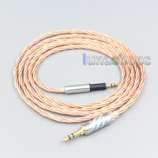 Silver Plated OCC Shielding Coaxial Earphone Cable For AKG K450 K451 K452 K480 Q460 Headset Headphone