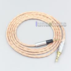 Silver Plated OCC Shielding Coaxial Earphone Cable For Sennheiser HD598se HD559 hd569 hd579 hd599 hd558 hd518