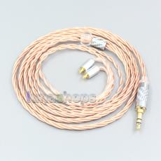 Silver Plated OCC Shielding Coaxial Earphone Cable For Audio Technica ATH-CKR100 CKR90 CKS1100 CKR100IS CKS1100I