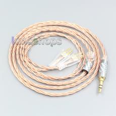 Silver Plated OCC Shielding Coaxial Earphone Cable For FOSTEX TH900 TH1000RP TH1100RP TH-909 TR-X00 TH-600 MK2