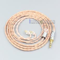 Silver Plated OCC Shielding Coaxial Earphone Cable For AUDEZE iSINE 10 20 LX LCDi3 LCDi4