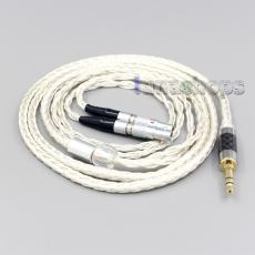 16 Core OCC Silver Plated Earphone Cable For Ultrasone Veritas Jubilee 25E 15 Edition ED 8EX ED15 Headphone