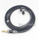 2.5mm 4.4mm XLR 3.5mm Black 99% Pure PCOCC Earphone Cable For HiFiMan RE2000 Topology Diaphragm Dynamic Driver