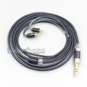 2.5mm 4.4mm Black 99% Pure PCOCC Earphone Cable For Audio Technica ath-ls400 ls300 ls200 ls70 ls50 e40 e50 e70 312A