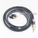 2.5mm 4.4mm XLR 3.5mm Black 99% Pure PCOCC Earphone Cable For Sony IER-M7 IER-M9 IER-Z1R