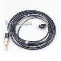 2.5mm 4.4mm XLR 3.5mm Black 99% Pure PCOCC Earphone Cable For Acoustune HS 1695Ti 1655CU 1695Ti 1670SS