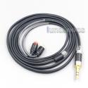 2.5mm 4.4mm 3.5mm XLR Black 99% Pure PCOCC Earphone Cable For Sony XBA-H2 XBA-H3 XBA-Z5 xba-A3 xba-A2