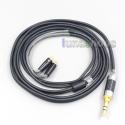 2.5mm 4.4mm 3.5mm XLR Black 99% Pure PCOCC Earphone Cable For AKG N5005 N30 N40 MMCX Sennheiser IE300 IE900