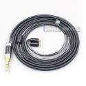 2.5mm 4.4mm XLR 3.5mm Black 99% Pure PCOCC Earphone Cable For UE Live UE6 Pro Lighting SUPERBAX IPX