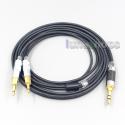 2.5mm 4.4mm 3.5mm 6.5mm XLR Black 99% Pure PCOCC Earphone Cable For Sennheiser HD700 Headphone