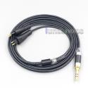 2.5mm 4.4mm XLR Black 99% Pure PCOCC Earphone Cable For FOSTEX TH900 MKII MK2 TH-909 TR-X00 TH-600