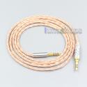 Silver Plated OCC Shielding Coaxial Earphone Cable For Denon AH-mm400 AH-mm300 AH-mm200 Beats solo2 solo3 SHP9500