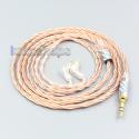 Silver Plated OCC Shielding Coaxial Earphone Cable For Sony MDR-EX1000 MDR-EX600 MDR-EX800 MDR-7550
