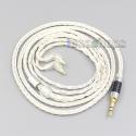 16 Core OCC Silver Plated Headphone Earphone Cable For Sony MDR-EX1000 MDR-EX600 MDR-EX800 MDR-7550