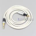 16 Core OCC Silver Plated Headphone Earphone Cable For Sennheiser Momentum 1.0 2.0 On-Ear Headphone Headset